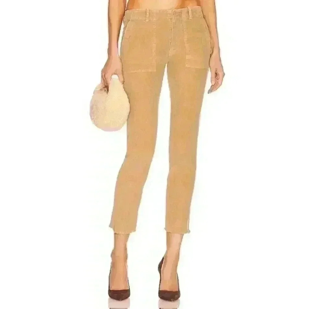 New NILI LOTAN Jenna Pant Sz 00 Color:Khaki Retails $515‎